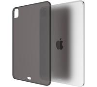 Kalanka-Ipad Pro 11"" Coque Noir Transparente, Transparent Mince Silicone Souple Tpu Antichoc Tablette Ordinateur Case Pour Apple Ipad Pro 11 Pouces 2021