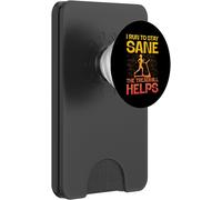Kalanka-Je Cours Pour Dire Que Le Tapis Roulant Aide Popsockets Popwallet Pour Magsafe