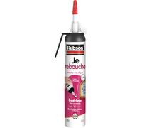 KALANKA-Je Rebouche Mastic Blanc 200 ml, mastic étanche en aérosol prêt à l'emploi, mastic acrylique pour murs, fenêtres, plinthes et fissures en intérieur