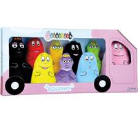 KALANKA-JEMINI Coffret de 9 Peluches Barbapapa pour Enfants +/- 15 Cm Barbapapa ET BARBAMAMA et Leurs 7 Enfants Douce Licence Officielle Jouet D¿Éveil Collection Idée Cadeau pour Fans