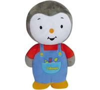 KALANKA-JEMINI Peluche T'Choupi Câlin 29 Cm Finition Douce Licence Officielle Forme Coussin Doudou Bébé Enfant Lavable En Machine 30° Jouet D¿Éveil Premier Âge 022902