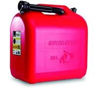 KALANKA-- Jerrican Essence - 20 litres - Bidon en Polyéthylène - Norme Un pour Transport de Matières Dangereuses - Résistant aux Additifs de Carburant - avec Tuyau - Modèle B20ECO