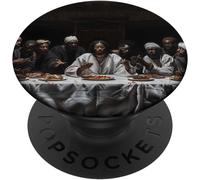 Kalanka-Jésus Noir, Dernier Sacrement, Jésus Popsockets Popgrip Adhésif