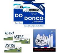 Kalanka-Jeu De Lames De Rasage Astra + Allumettes Shave Factory