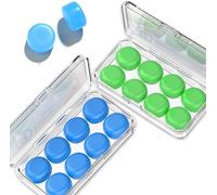 Kalanka-Jootuerl Bouchons D'oreilles, 8 Paires Boule Quies En Silicone Quies Moulables, Réutilisables Pour Nageurs, Ronflements, Avions, Voyage, Travail, Apprentissage