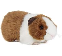 KALANKA-Jouet en Peluche Cochon d'Inde en Peluche avec Son, à l`unité (20 cm), Marron