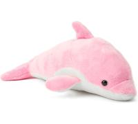 KALANKA-Jouet en Peluche Doux et Câlin pour Enfants - Animal en Peluche Parfait pour des Compagnons de Jeu Doux et Affectueux pour Les Enfants (12-15cm / 5-6") (Dauphin Rose)