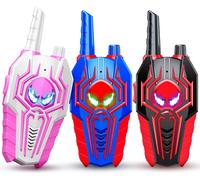 KALANKA-Jouet Enfant 3 4 5 6 7 8 9 10 Ans Garcon Fille, Spider Talkie Walkie Enfants Cadeau Garcon Fille 3-10 Ans Toki Walki Jeux d'extérieur Enfant 3-12 Ans Cadeau Anniversaire Enfants Invites