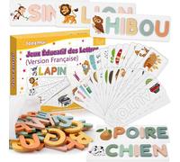 KALANKA-Jouet Fille 3-8 Ans, Jeux Educatif 3-8 Ans Cadeau Fille 3-8 Ans Jouet Enfant 3-6 Ans Garçon Jouet Garcon Lettre