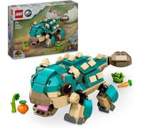KALANKA-Jurassic World Bébé Bumpy, l¿ankylosaure - Un Dinosaure pour Les Fans de La Colo du Crétacé et Les Enfants dès 7 Ans - Jouet de Construction sur Le Thème des Dinosaures et de l¿Aventure 76962