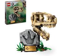 KALANKA-Jurassic World Les Fossiles de Dinosaures Le Crâne du T. Rex, Jouet de Dinosaure à Construire, Déco pour la Chambre d'enfant, Squelette avec Empreinte, Cadeau pour Garçons et Filles 76964
