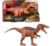 KALANKA-Jurassic World: Renaissance Baryonyx dinosaure articulé, jouet avec morsure commandée à partir de la queue, attaque dans toutes les directions, rugissement féroce, son et jeu virtuel, JGC79