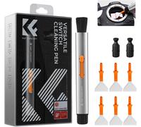 Kalanka-K&f Concept Kit : Stylo De Nettoyage Interchangeable+ T¿ºtes En Silicone+6 Batonnets De 24mm Capteur Full Frame Plein Format Pour Objectif Filtre Cam¿¿Ra Appareil Photo Tablette Vr Drone Lunet