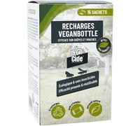 KALANKA-K-OCIDE - Recharge pour piège Veganbottle volants - Recharge pour piège mouches et guêpes - Attractif naturel homologué - 5 recharges