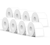 KALANKA-KATASYMBOL T50M Pro 8 Rouleaux d'étiquettes Thermiques Autocollantes Imperméables, 40 mm x 30 mm, 8 Rouleau, 250 Pièces/Rouleau, Noir sur Blanc