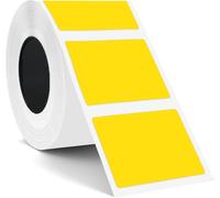 KALANKA-KATASYMBOL T50M Pro Étiquettes Thermiques Autocollantes Imperméables, 30 mm x 40 mm, 250 Pièces/Rouleau, Noir sur Jaune