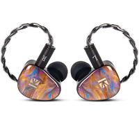 KALANKA-KBEAR KB02 Écouteurs in Ear Monitor pour Musiciens,Casque IEM filaires avec Conduction osseuse à pièce élastique et diaphragme plaqué béryllium DD,Basses puissantes,Casque DJ pour scène,Voix