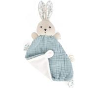 KALANKA-- K'Doux - Doudou Lapin Colombe - Bleu Ciel - Matière Lange - 20cm - Dès la Naissance, K969947