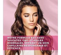 Kalanka-Kerargan - Après-Shampoing Ultra Réparateur À La Kératine Pour Cheveux Abîmés Et Stressés - Adoucissant, Lissant Et Protecteur - Sans Sulfate, Ogm, Huile Minérale - 500ml
