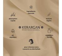 Kalanka-Kerargan - Gommage Capillaire Anti-Chute À L'huile De Ricin - Pour Un Cuir Chevelu Sain Et Des Cheveux Revitalisés - Enrichi En Huile D'amande Douce Et Aloe Vera - Sans Sulfate, Ogm, Silicone