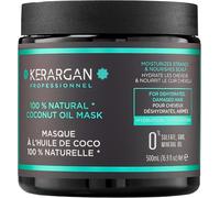 Kalanka-Kerargan - Masque Capillaire Hydratant À L'huile De Coco - Traitement Intensif Pour Cheveux Déshydratés Et Abîmés - Hydratation Profonde - Sans Sulfate, Ogm Et Huile Minérale - 500ml
