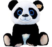 KALANKA-Kermit Piggy, ours en peluche, panda, panda avec bébé, paresseux, chat, chien, peluche capybara (panda 30 cm)