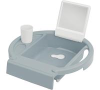 Kalanka-Kiddy Wash Lavabo Pour Enfants, À Fixer Sur Le Bord De La Baignoire, 38,7 X 38,2 X 10 Cm, 20034 0314 01 Misty Bleu