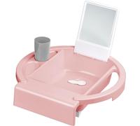 Kalanka-Kiddy Wash Lavabo Pour Enfants, À Fixer Sur Le Bord De La Baignoire, 38,7 X 38,2 X 10 Cm Rose 20034 0344 0101