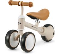 Kalanka-Kinderkraft Cutie Draisienne En Métal, Vélo 3-En-1, Vélo Sans Pédales, Vélo Bébé, Siège Réglable (De 26 À 28 Cm)., Sûr Et Pratique, Poids Léger, Trois Roues, 1 An À 15 Kg, Beige