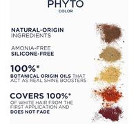 Kalanka-- Kit Coloration Permanente - 5.5 Châtain Clair Acajou - Pigments Végétaux - Sans Ammoniaque - Experts Coloristes - Tenue Longue Durée - Couvre 100% Des Cheveux Blancs