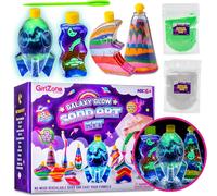 KALANKA-Kit d'Art de Sable Phosphorescent de la Galaxie, Sable Magique et Activités Manuelles pour Enfants pour Réaliser l'Art du Sable - Kit Bricolage Enfant