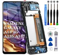 Kalanka-Kit Écran Lcd Complet Avec Cadre Pour Samsung Galaxy A13 4g Sm-A135f Sm-A137f Noir 6,6