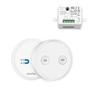 KALANKA-Kit Interrupteur Sans Fil, Récepteur 2500W, Emetteur Radio 868Mhz, Va et Vient, Commande à Distance Mural Avec Télécommande ON/OFF Pour Eclairage