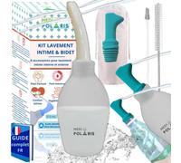 Kalanka-Kit Poire Lavement 310ml Silicone Translucide, Canule Épaisse + Bidet Portable Silicone, Douche Intime Homme Femme, Poire À Lavement Côlon, Dispositif Classe1