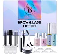 Kalanka-Kit Rehaussement De Cils, Brow Lift Kit Sourcil, Solution 2 En 1, Durée De 6-8 Semaines, 15 Applications, Kit De Permanente Diy Pour Les Cils Et Les Sourcils, Lash Lift, Rehaussement Cils