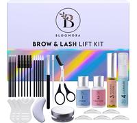 Kalanka-Kit Rehaussement De Cils, Brow Lift Kit Sourcil, Solution 2 En 1, Durée De 6-8 Semaines, 15 Applications, Kit De Permanente Diy Pour Les Cils Et Les Sourcils, Lash Lift, Rehaussement Cils
