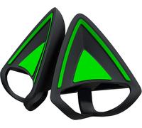 Kalanka-Kitty Ears V2 - Oreilles De Chat Clippables Pour Casque Gaming (Se Clipse Sur Le Casque, Versatile, Straps Ajustables, 26g De Silicone Premium) Noir