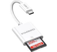 KALANKA-KiWiBiRD Adaptateur USB C Carte SD, Adaptateur Carte SD USB C SDHC SDXC mémoire externes Compatible avec iPhone 16 15 Plus Pro Max MacBook Air Mac iPad iMac Galaxy S25 S24 Android Appareil Ph