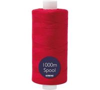 Kalanka-Korbond Fil À Coudre En Polyester 1000 M ¿ Fil À Coudre À La Main Et À La Machine (Rouge)