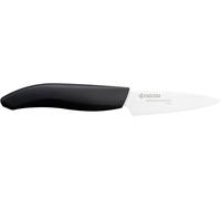 Kalanka-Kyocera Fk-075-Wh Bk Petit Couteau D'office Manche Noir Lame Céramique Blanche 7, 5 Cm