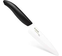 Kalanka-Kyocera Fk-110-Wh Bk Couteau D'office Manche Noir Lame Céramique Blanche 11 Cm