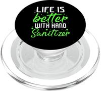 Kalanka-La Vie Est Meilleure Avec Un Désinfectant Pour Les Mains Design Popsockets Popgrip Pour Magsafe