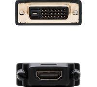KALANKA-L'adaptateur DVI 24+1/M vers HDMI A/H permet la conversion de signaux vidéo numériques. Compatible avec les appareils qui nécessitent une connexion DVI vers HDMI, facilite la transmission de