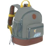 KALANKA-LÄSSIG Adventure sac à dos pour enfants sac de maternelle avec sangle de poitrine à partir de 3 ans, Vert, 27 cm, 4,5 L, bus petrol