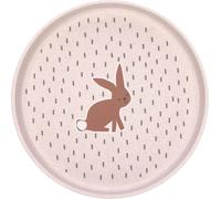 Kalanka-Lässig Assiette Enfant Sans Mélamine, Sans Bpa, Pour Lave-Vaisselle Et Micro-Ondes/Plate Little Forest Rabbit