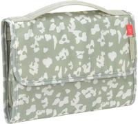 Kalanka-Lässig Baby Sac À Couches Avec Matelas À Langer, Y Compris Compartiment Pour Lingettes Humides Pour Les Déplacements/Changing Pouch Xl Leo Light Khaki
