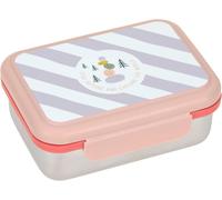 KALANKA-LÄSSIG Boîte à lunch pour enfants en acier inoxydable Boîte à petit-déjeuner Durable Maternelle École/Lunchbox Stainless Steel rose/pink