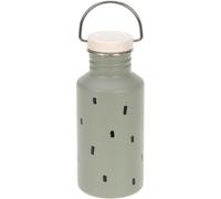 Kalanka-Lässig Gourde En Acier Inoxydable Pour Enfants Gourde Avec Sport Cup 500 Ml Anti-Fuite/Bottle Stainless Steel Happy Prints Light Olive