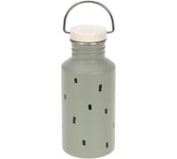 Kalanka-Lässig Gourde En Acier Inoxydable Pour Enfants Gourde Avec Sport Cup 500 Ml Anti-Fuite/Bottle Stainless Steel Happy Prints Light Olive