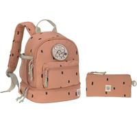 KALANKA-LÄSSIG Sac à Dos pour Enfant avec Sangle de Poitrine Sac à Dos pour Jardin 27 cm, 6,5 litres, 3 Ans/Mini Backpack Happy Prints Caramel